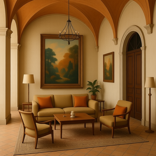 Who says only large-sized houses can have French style