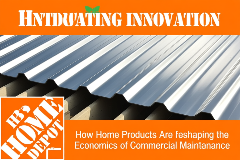 Metal Roofing Innovation: How Home Depot Products Are Reshaping the Economics of Commercial Maintenance