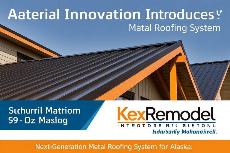 Material Innovation: NexRemodel Introduces Next-Generation Metal Roofing System for Alaska