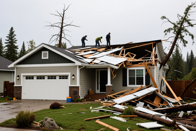 NexRemodel helps Alaskan homeowners cope with storm damage.